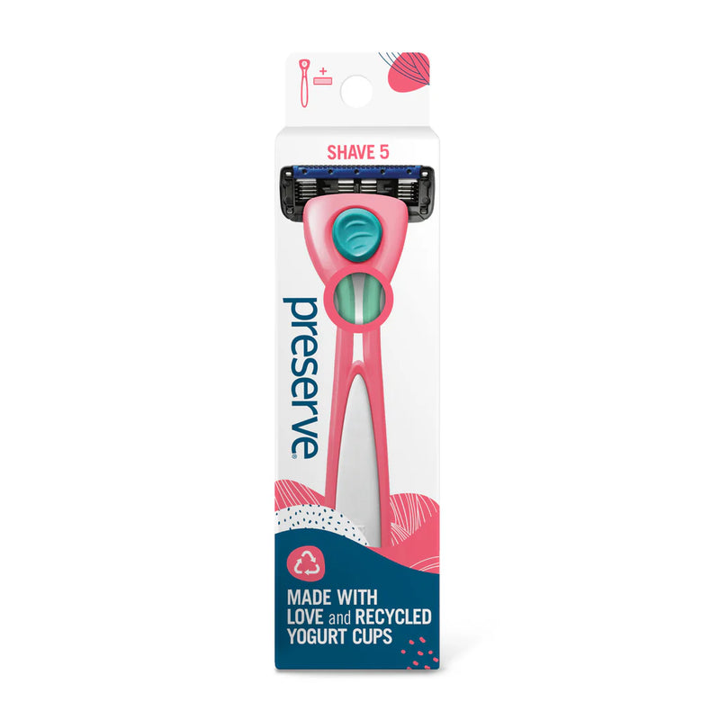 PRESERVE BY RECYCLINE Shave 5 Razor System Women's - Home & Well 