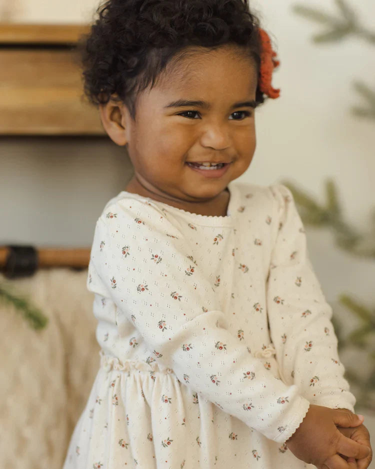 Alda Dress | Holly Berry | Quincy Mae