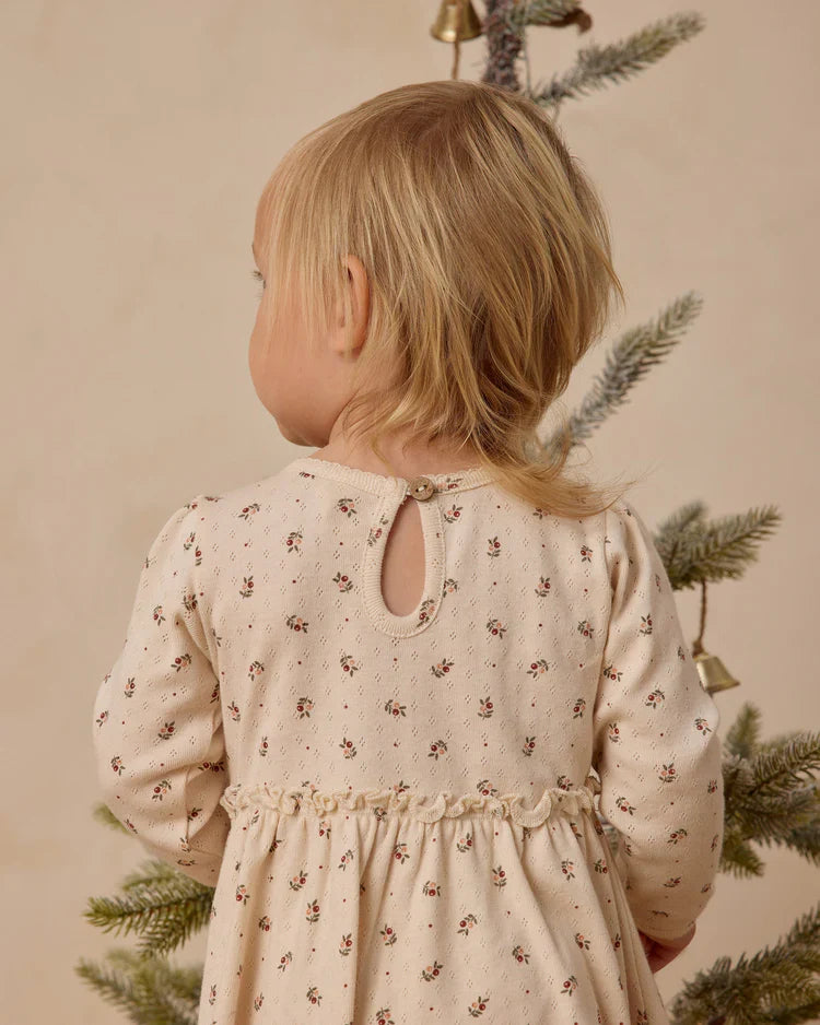 Alda Dress | Holly Berry | Quincy Mae
