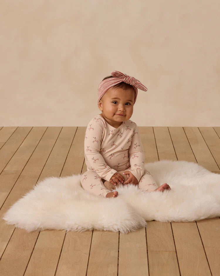 Bamboo Pajama Set | Reindeer | Quincy Mae