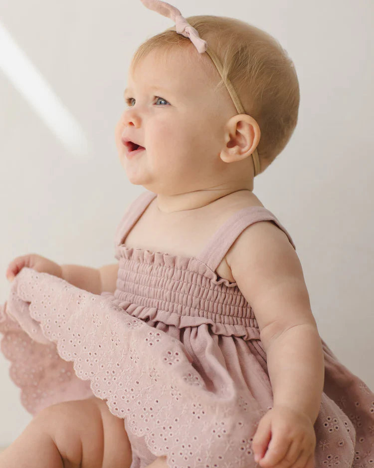 Little Knot Headband | Mauve | Quincy Mea