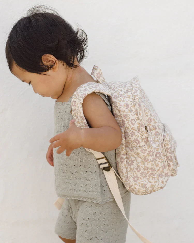 Mini Backpack| Dahlia | Quincy Mea