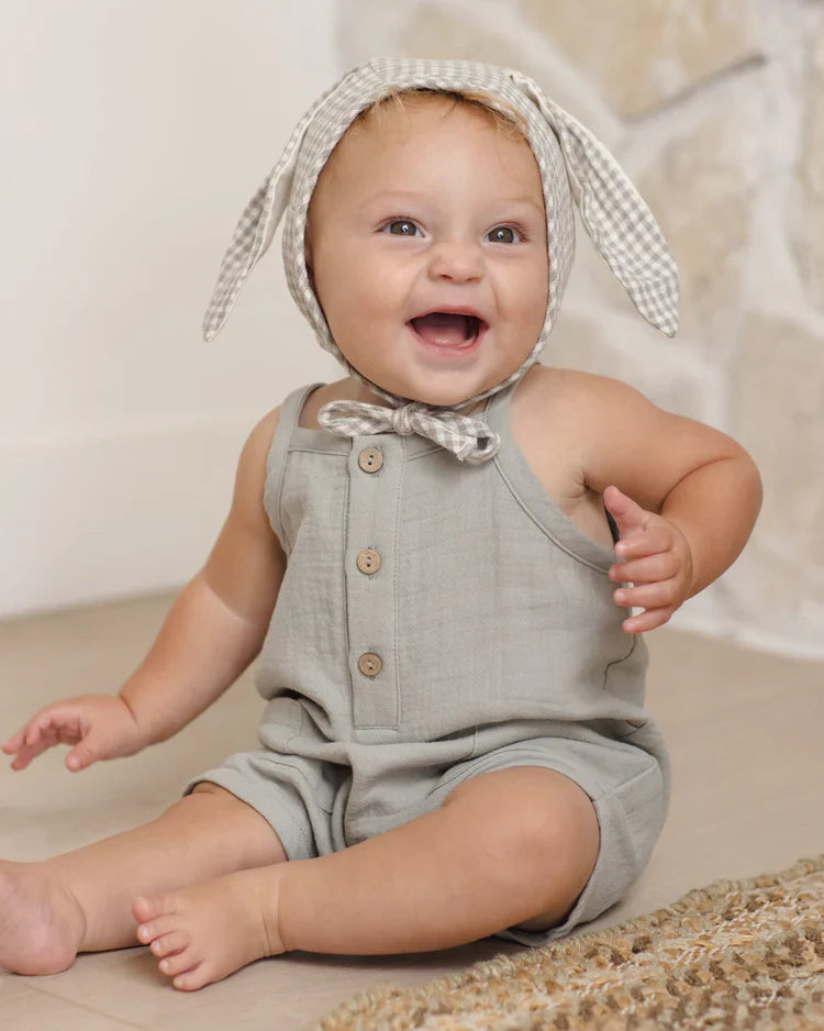 Bunny Bonnet | Sage Gingham | Quincy Mea