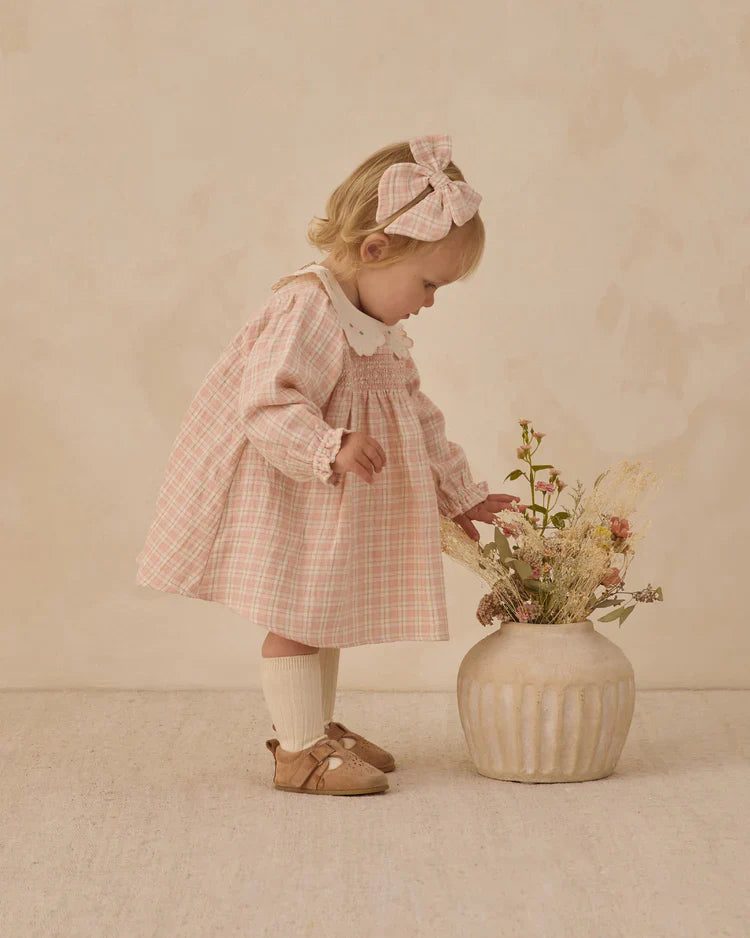 Bow | Pink Plaid | Quincy Mea