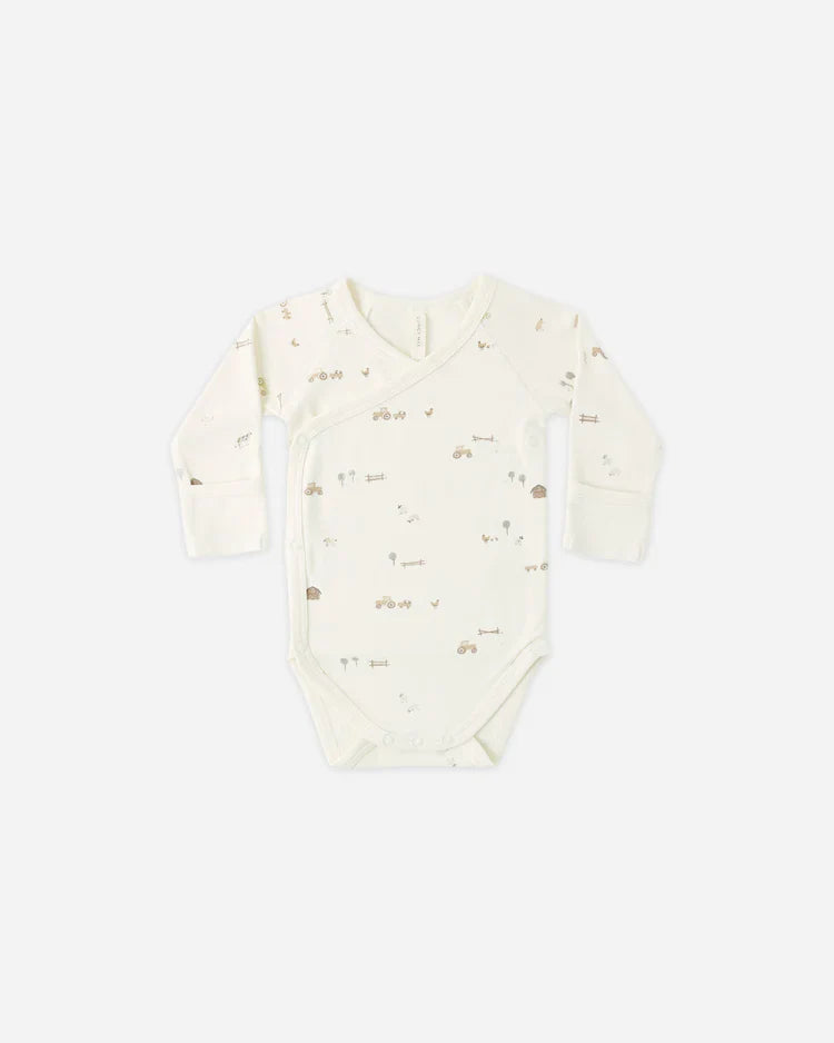 Side Snap Bodysuit | Farm | Quincy Mae