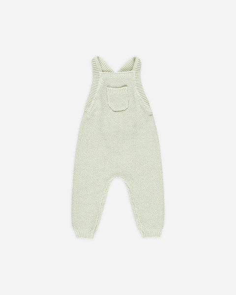 Knit Overall Mint | Quincy Mae