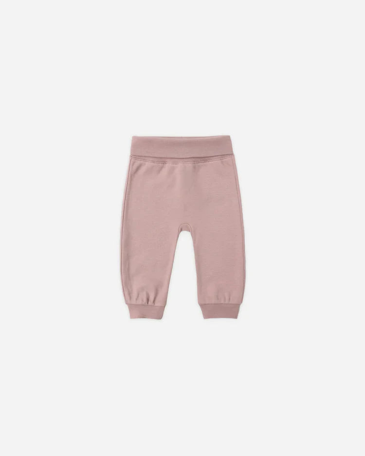 Baby Pant | Mauve | Quincy Mae