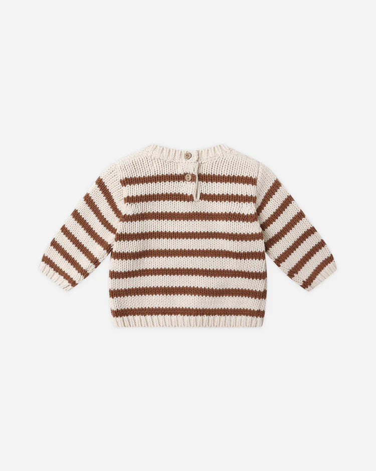Rex Sweater | Cedar Stripe | Quincy Mae