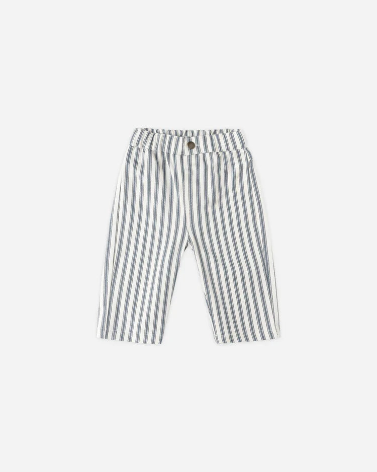 Grayson Pant | Ocean Pinstripe | Quincy Mae