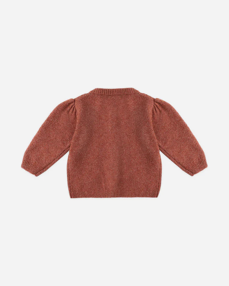 Holly Cardigan | Cranberry | Quincy Mae