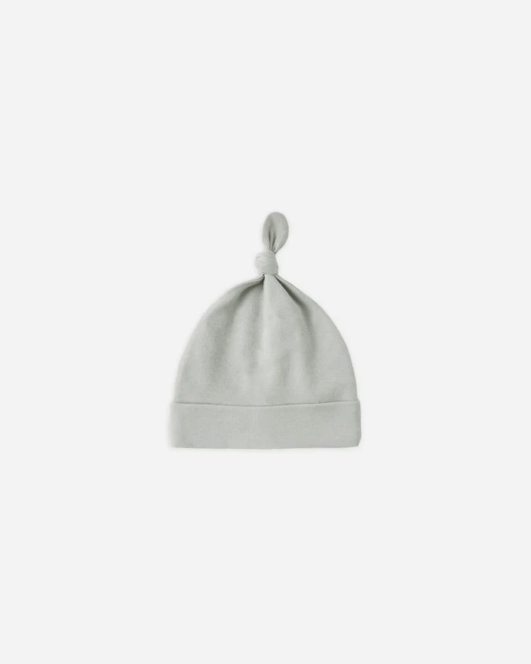 Knotted Baby Hat | Sage | Quincy Mea