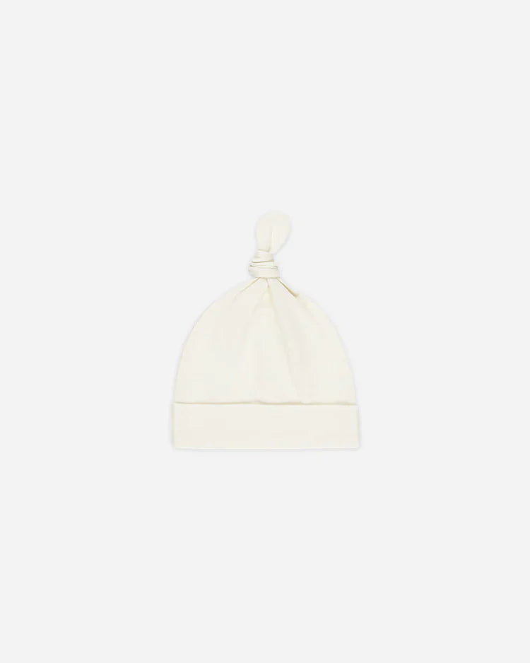 Knotted Baby Hat | Natural | Quincy Mea