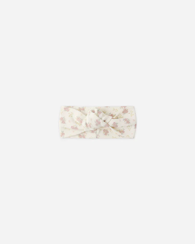Knotted Headband | Flower Field | Quincy Mea