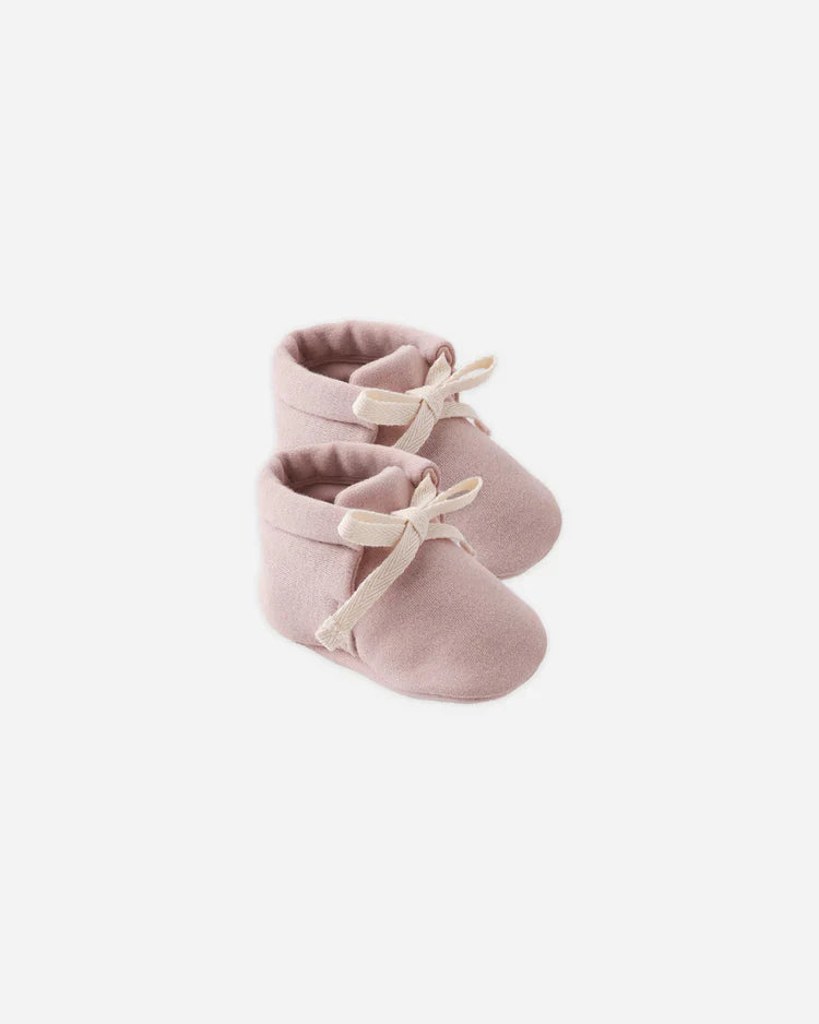 Baby Booties | Mauve | Quincy Mea