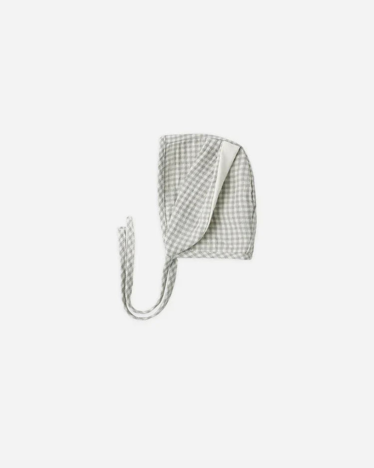 Bunny Bonnet | Sage Gingham | Quincy Mea