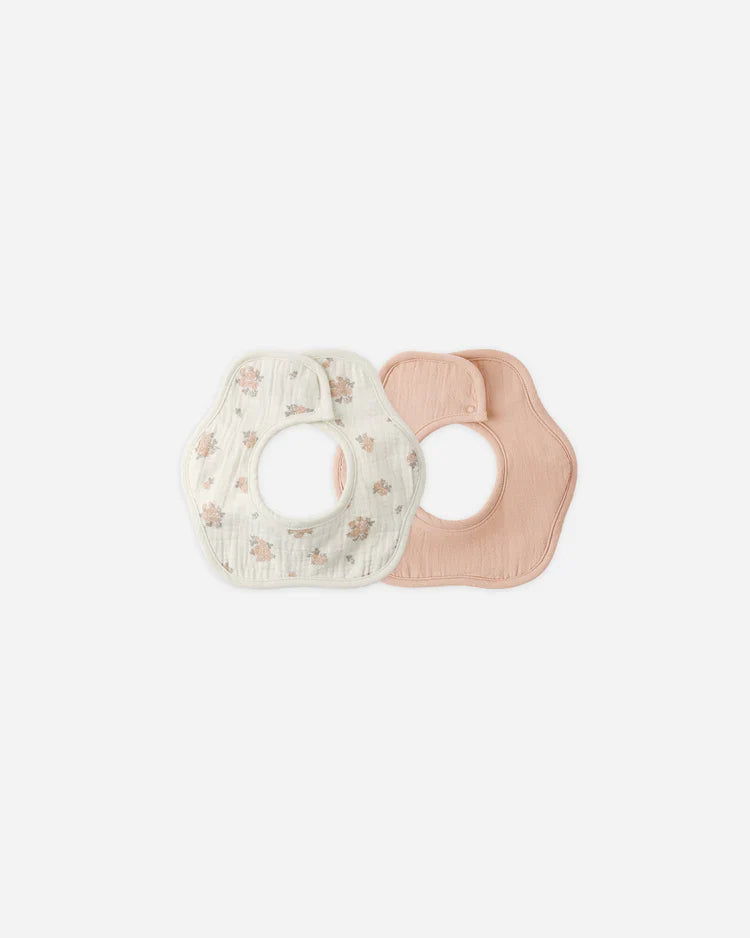 Flower Bib Pack | Garden Rose, Melon | Quincy Mea