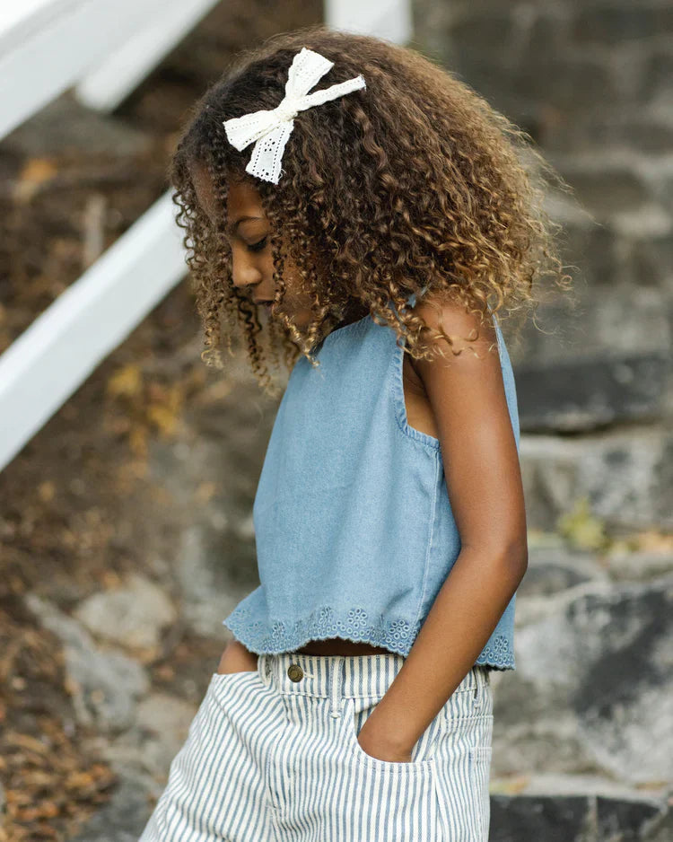 Bow | Ivory Lace | Rylee & Cru