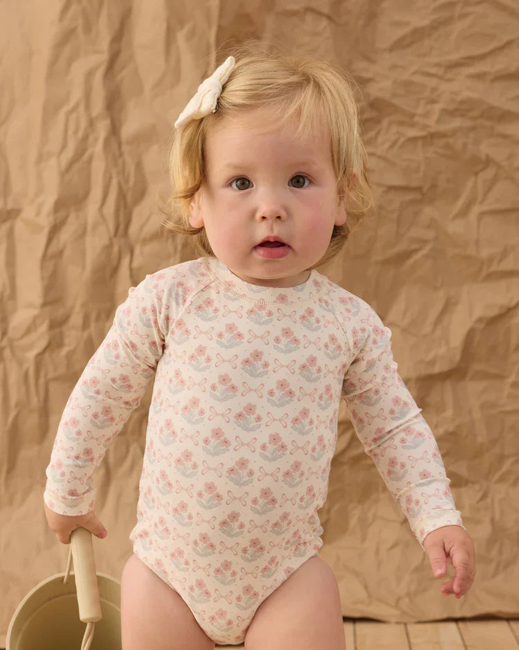 Delphine Rashguard One-Piece |  Blossom | Rylee & Cru