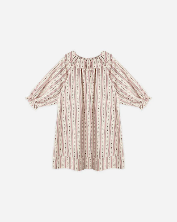 Girl's Nightgown | Candy Cane Stripe | Rylee & Cru