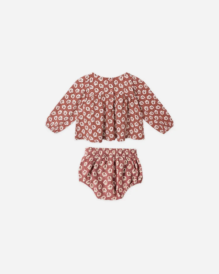 Sophia Top + Bloomer Set | Ruby Fleur | Rylee & Cru