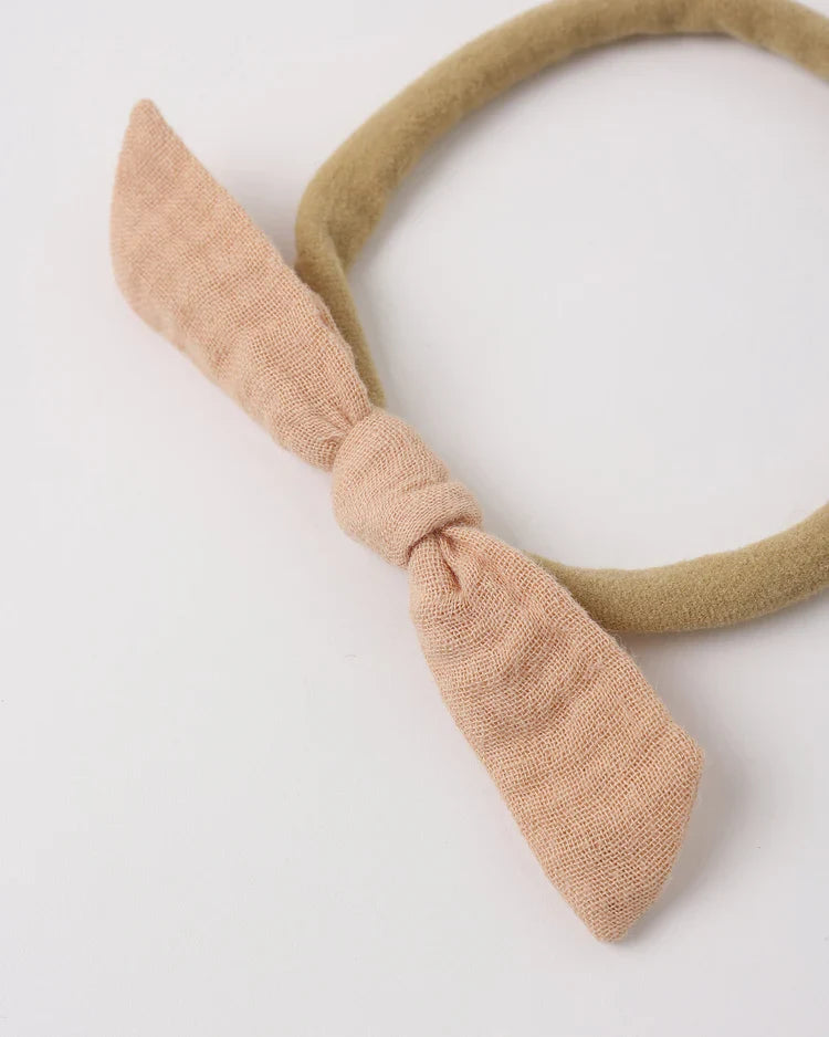 Little Knot Headband | Melon | Quincy Mea