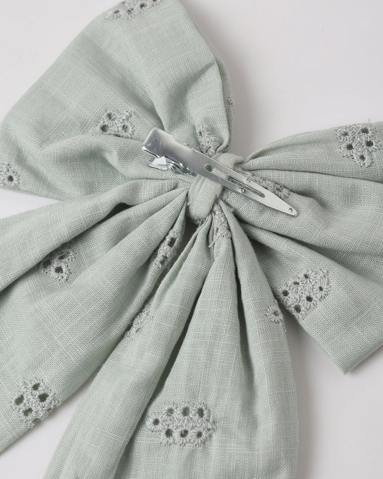 Oversized Bow | Seafoam | Rylee & Cru