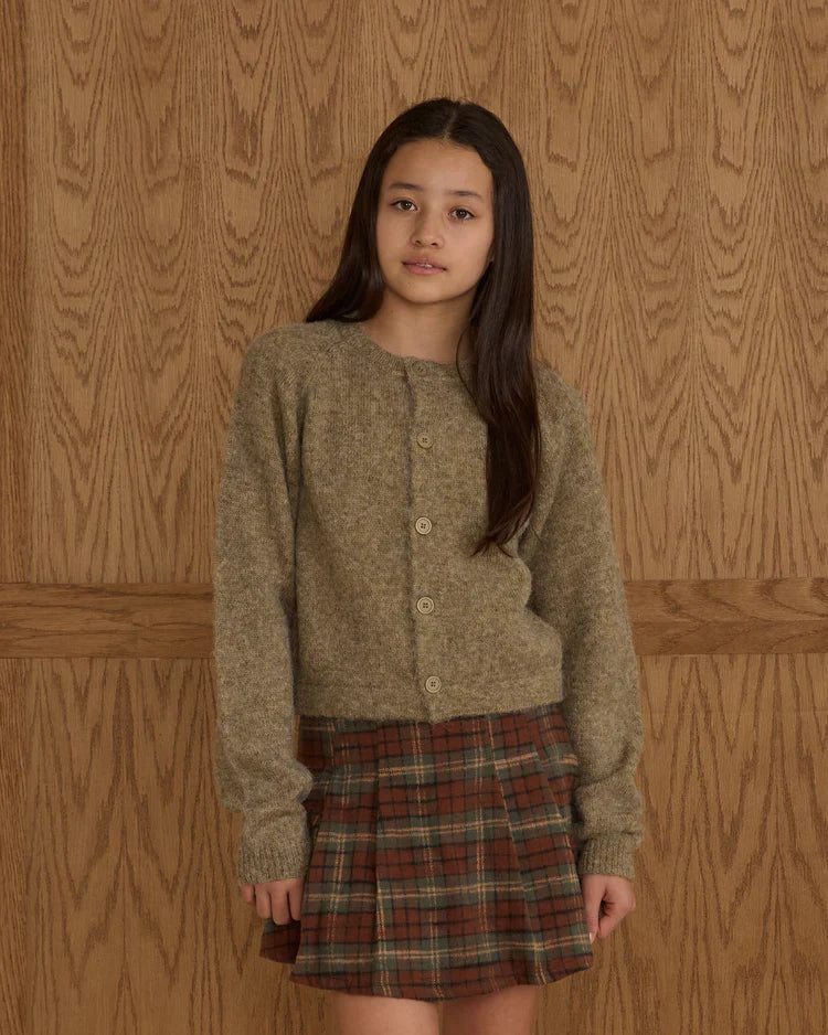 Teen Pleated Skirt | Holiday Plaid | Rylee & Cru