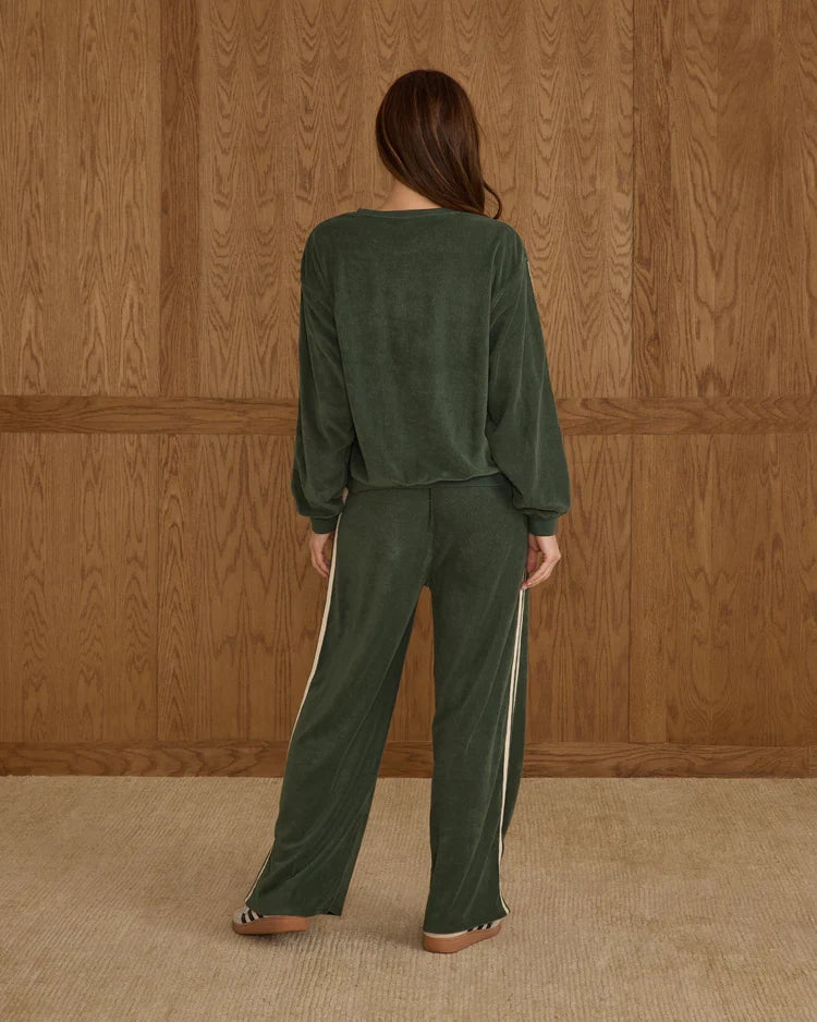 Ladies Track Pant | Green | Rylee & Cru
