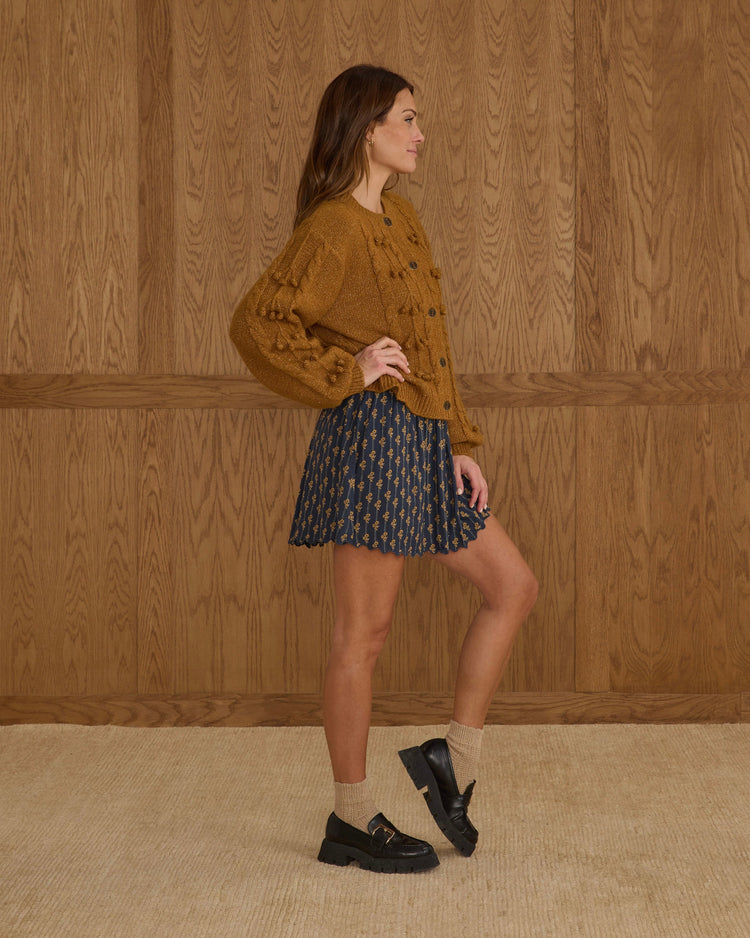 Ladies Bobble Cardigan | Golden | Rylee & Cru