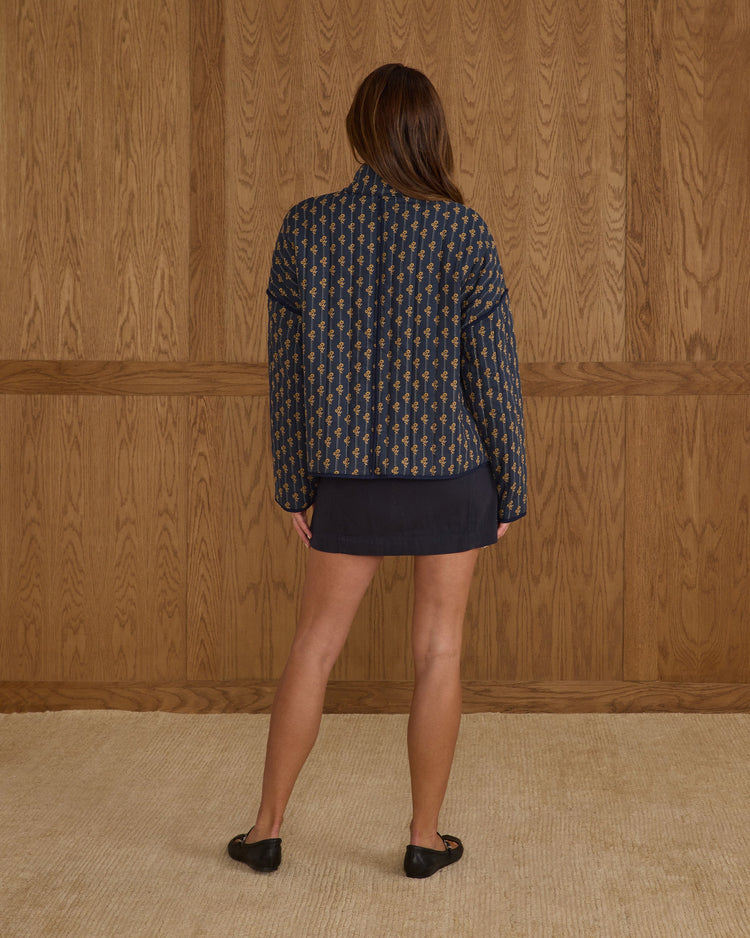 Ladies Quilted Jacket | Vintage Bloom | Rylee & Cru