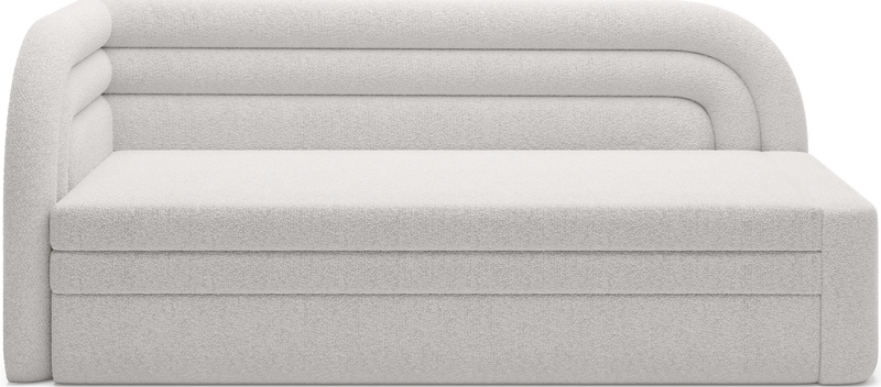 Fabillo Storage Sleeper Sofa - Pearl White