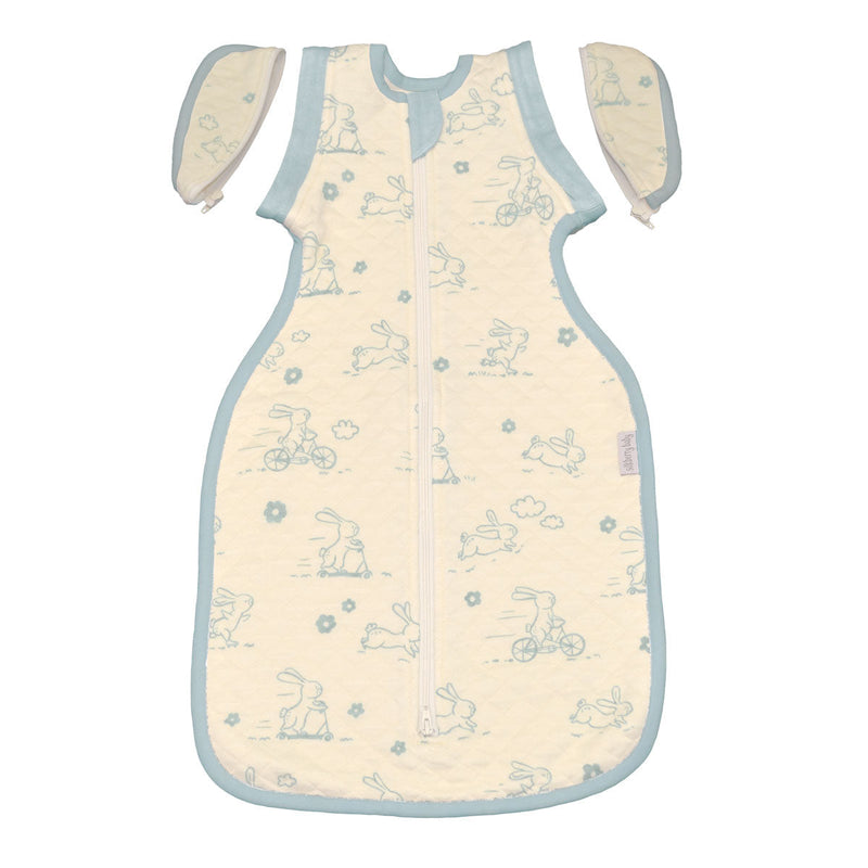 Bamboo Newborn Cocoon Sack 1 TOG (Go Go Bunny Print)