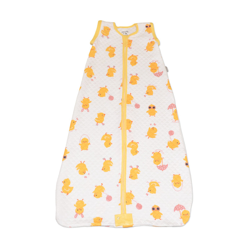 Bamboo Classic Sleeping Sack w/Detachable Sleeves 1 TOG(Little Chick Print)