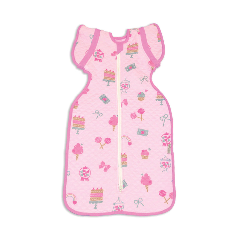 Bamboo Newborn Cocoon Sack 1 TOG (Sweet Shop Print)