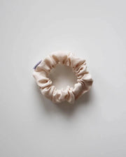 Siena Vida Cream Linen Scrunchie - Beau - Home & Well 