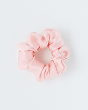 Siena Vida Petal Pink Silk Scrunchie - Home & Well 