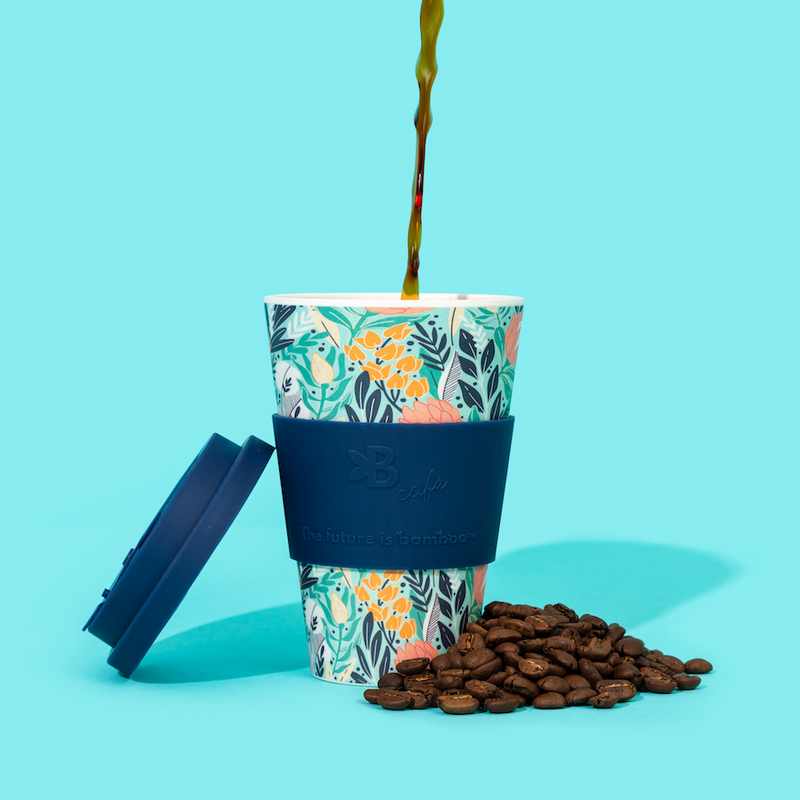 Eco-Friendly Reusable Bamboo Fiber Cup - Sustainable Travel Mug-  Sugar Bush - INNER 6