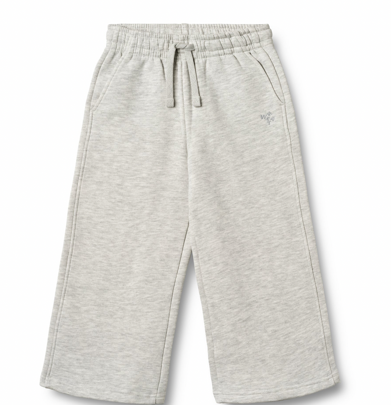 Sweatpants Straight Cruz | Light Melange Grey | Wheat Kids