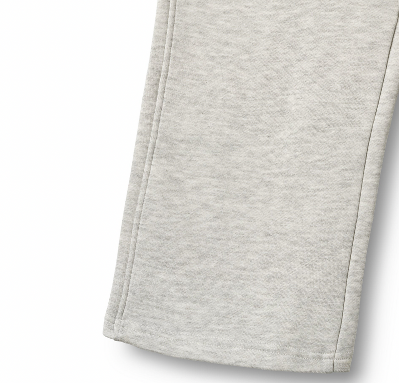 Sweatpants Straight Cruz | Light Melange Grey | Wheat Kids