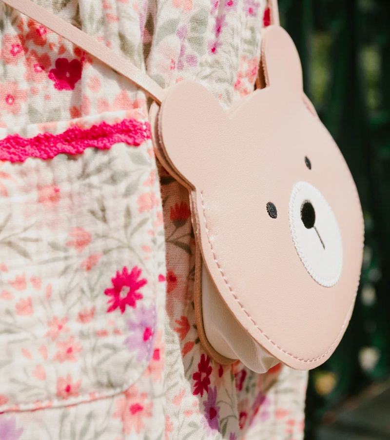 Teddy Bear Bag | Dusty Pink | Deux Par Deux