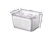 Fridge Organization | Set of 3 | Food storage containers - Home & Well