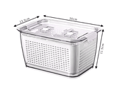 Fridge Organization | Set of 3 | Food storage containers - Home & Well