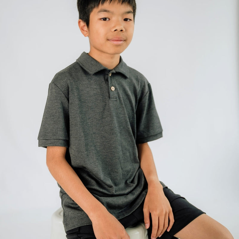 Youth Bamboo Polo Shirt — Last Call