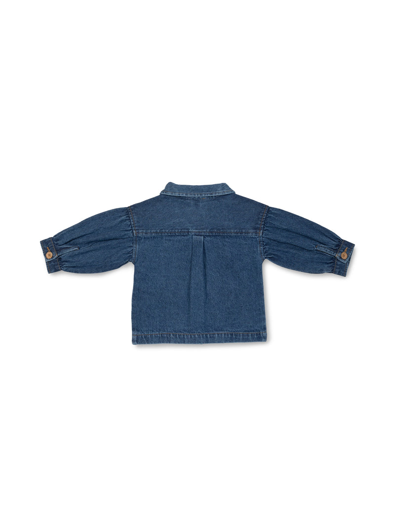 Oversized Denim Jacket | Rise Little Earthlings