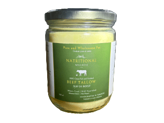 Natritional Wellness Beef Tallow (Grass - Fed and Finished) - Home & Well