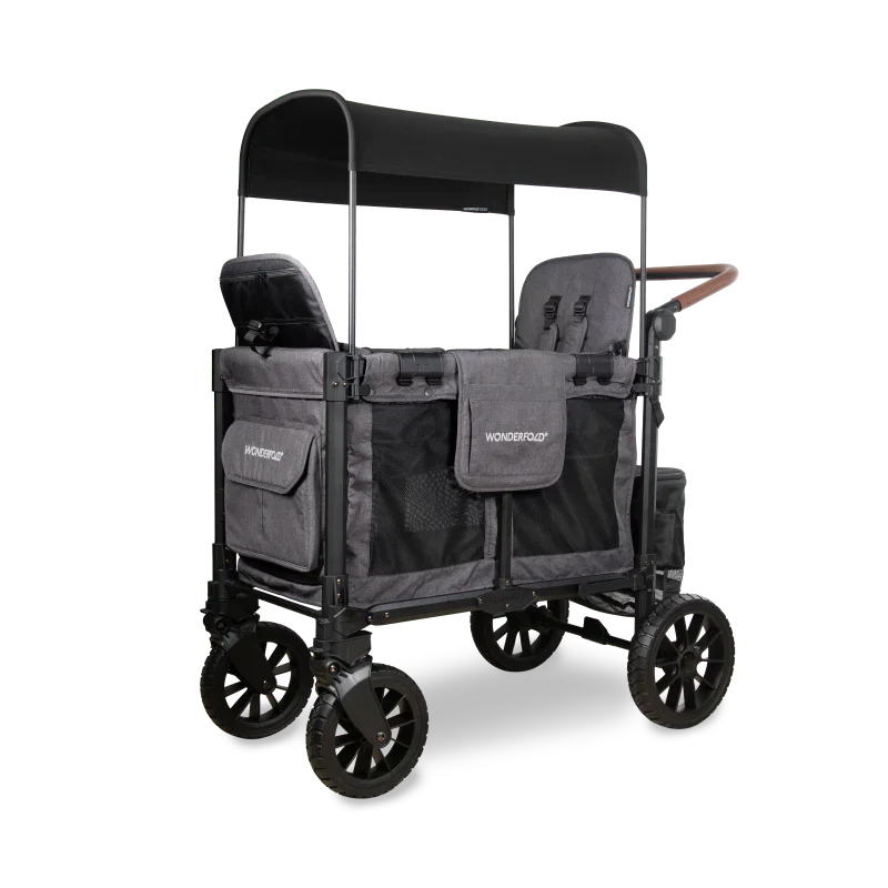 Wonderfold W2 Luxe Pro Double Stroller Wagon