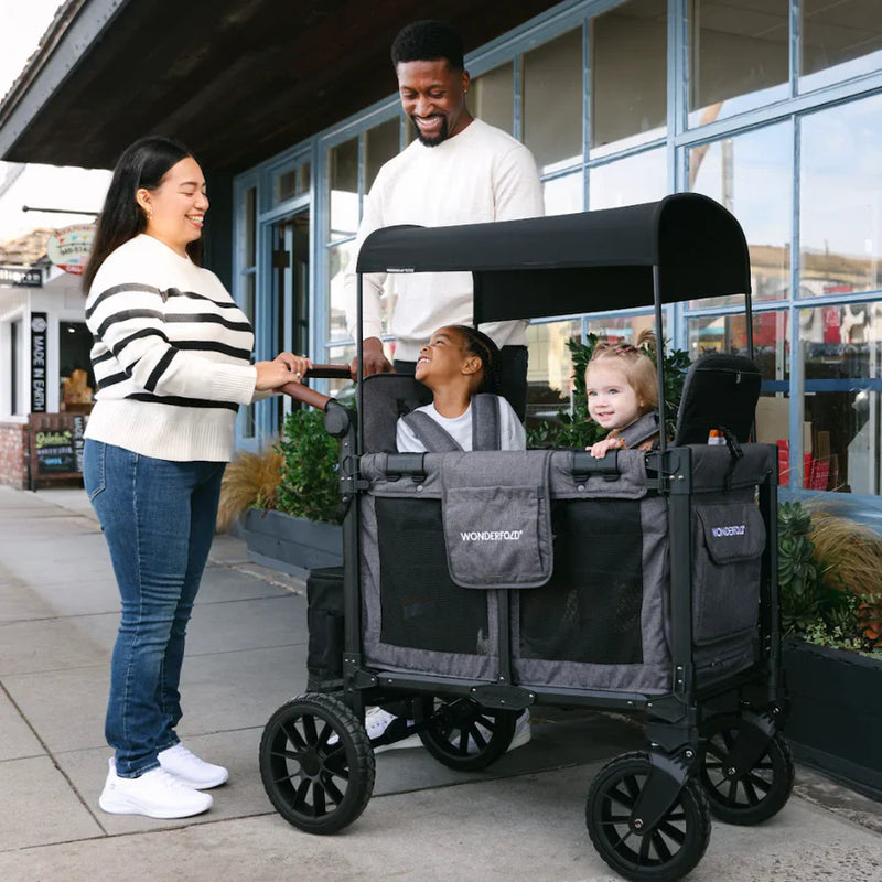 Wonderfold W2 Luxe Pro Double Stroller Wagon