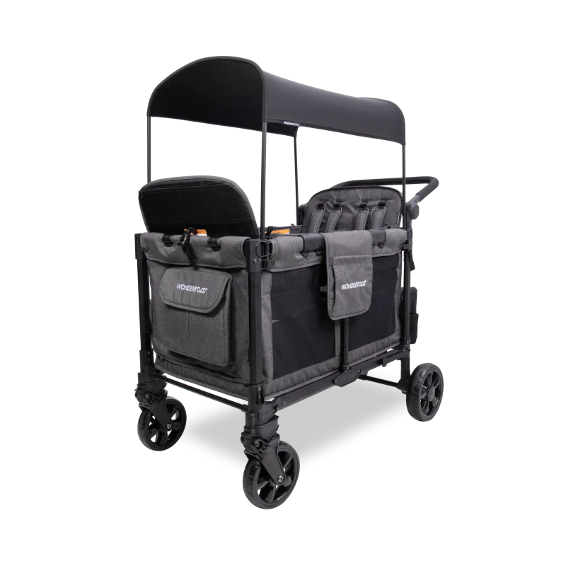 Wonderfold W4 Elite Pro Quad Stroller Wagon