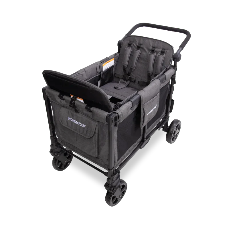 Wonderfold W4 Elite Pro Quad Stroller Wagon
