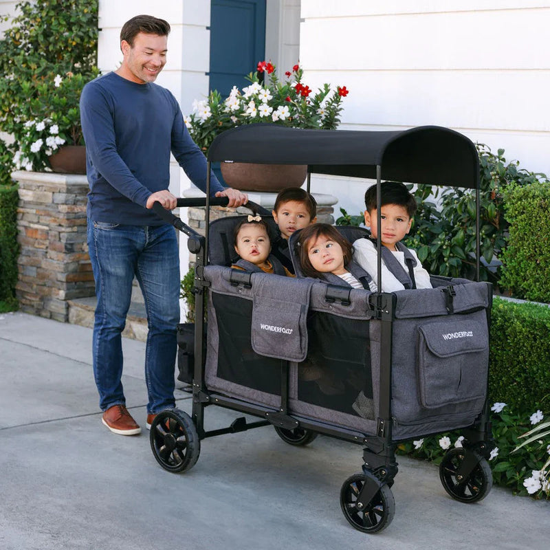 Wonderfold W4 Elite Pro Quad Stroller Wagon